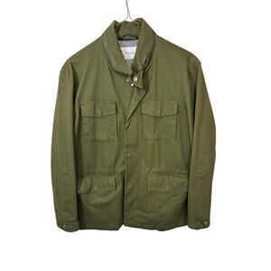 Alain Figaret Paris Utilitary Veste militaire Isao Men's Large Cotton Ripstop